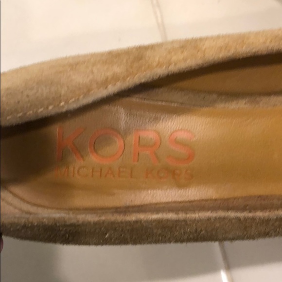 Michael Kors suede espadrille wedges - tan - Picture 4 of 4